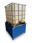 Wanna wychwytowa (paleta ociekowa) 1150x1300x780 mm economy lakierowana 1*IBC