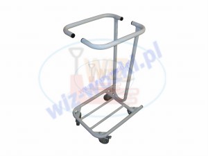 Stojak na kołach na worek 80 l.